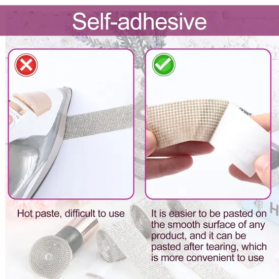 6 Rolls Self Adhesive Crystal Rhinestone Ribbon Diamond Bling Ribbons Wrap 6 Yards Mesh Glittering Sticker Roll for Arts Crafts Wedding Birthday DIY Event Car Phone Decoration (Silver) {5}