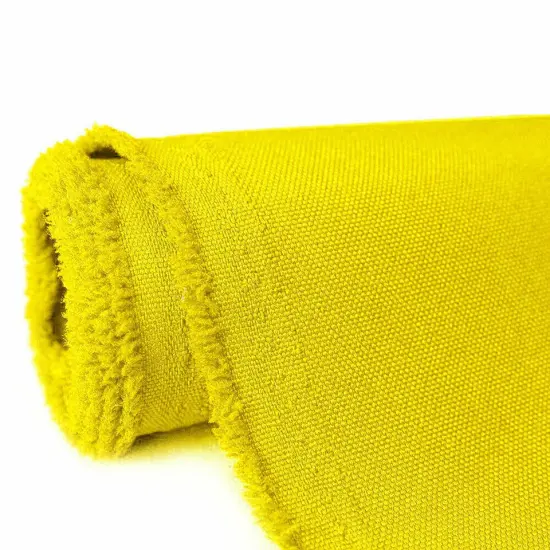 600D Marine Canvas Fabric 58 Wide by the Yard Yellow {1}
