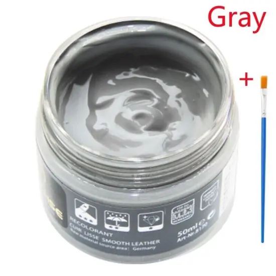 Advanced Leather Repair Gel Kit for Car Seats, Sofas Gray(50g) {1}