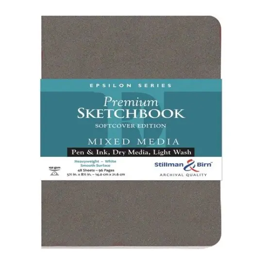 Stillman & Birn Epsilon Series Wirebound Sketchbook. {3}