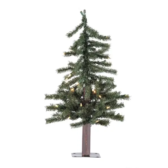 2' x 16.5" Natural Alpine Tree 105T 35 Clear Green {1}
