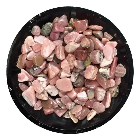 Rhodochrosite Tiny Crystal Chips &ndash; Size L1 {1}