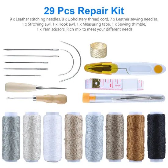 29PCS Hand Sewing Needles Kit Set. {2}