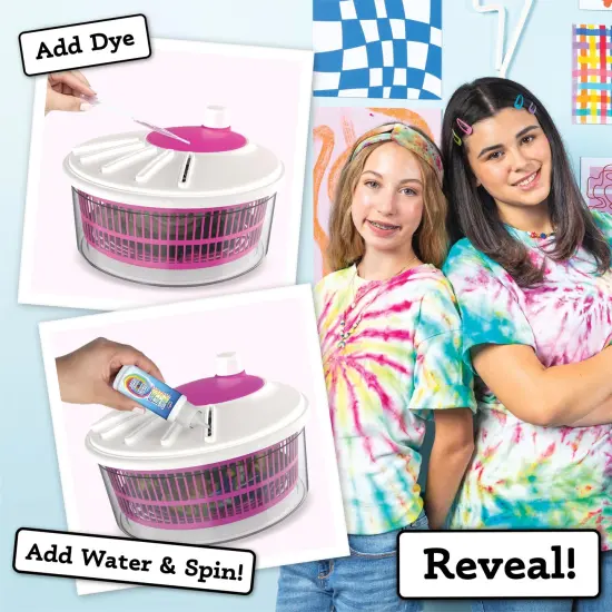 Tulip Spin Art Tie-Dye Studio {5}