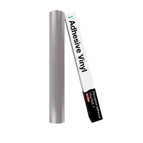 Kitcheniva 12"x10' Adhesive Permanent Vinyl DIY Craft Glossy & Matte Glossy light gray {1}