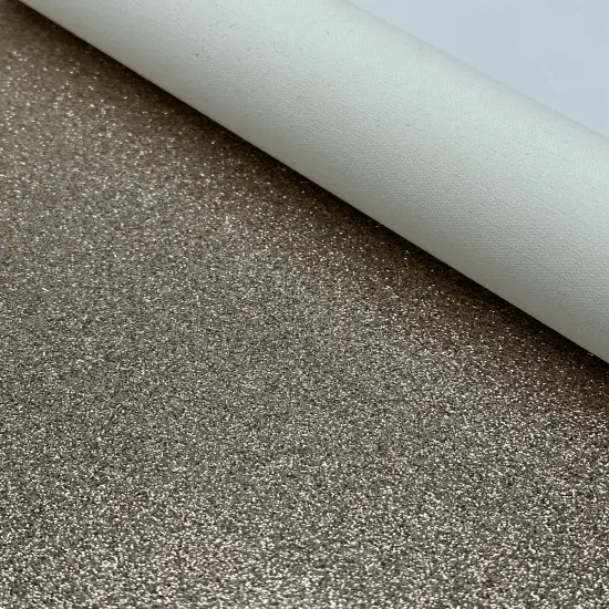 Champagne Smooth Glitter Vinyl {2}