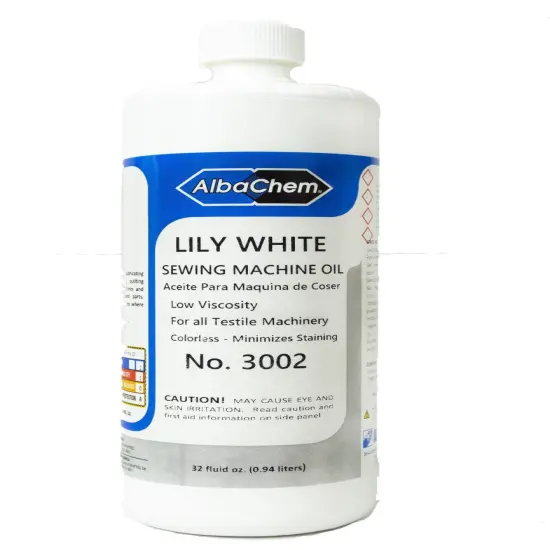 AlbaChem&reg; Quart Lily White Sewing Machine Oil {1}