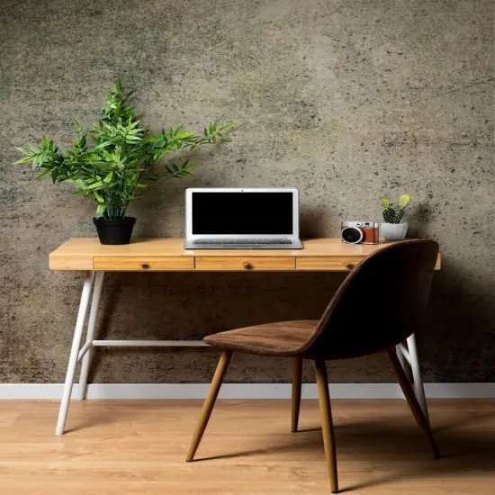 Rustic Concrete Wallpaper Wall Decor Modern Minimalistic {3}