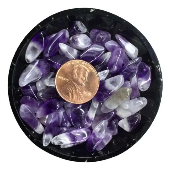 Dogtooth Amethyst Mini Crystal Chips &ndash; Size 2 {2}