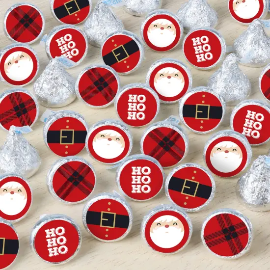 Big Dot of Happiness Jolly Santa Claus - Christmas Party Small Round Candy Stickers - Party Favor Labels - 324 Count {1}