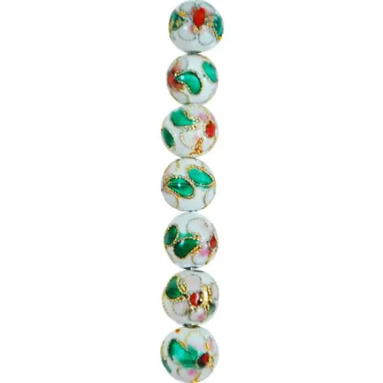 6 Packs of Cloisonne Beads Pack of 20 {1}