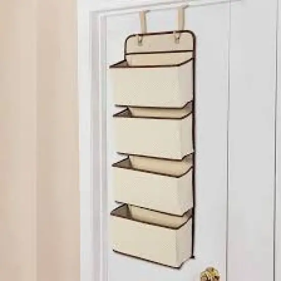 Mesh Over Door Storage Organizer Hanging Closet Shelf Bag {3}