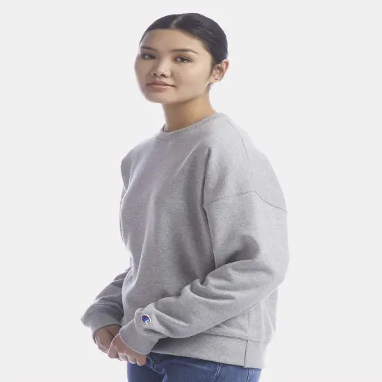 Relaxed fit Crewneck Sweatshirt | RADYAN&reg; Light steel {6}