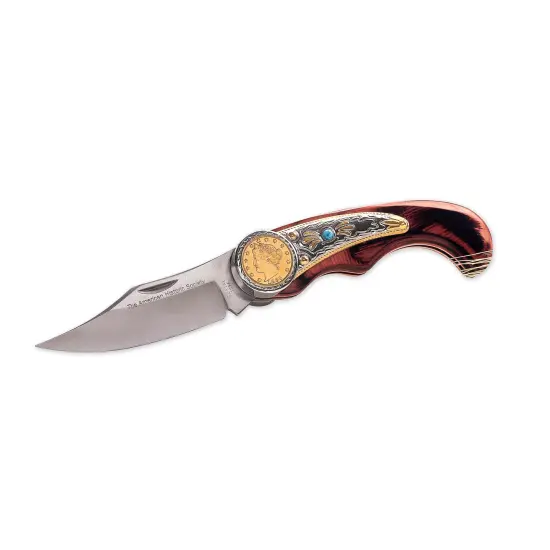 Racketeer Nickel Pocket Knife {1}