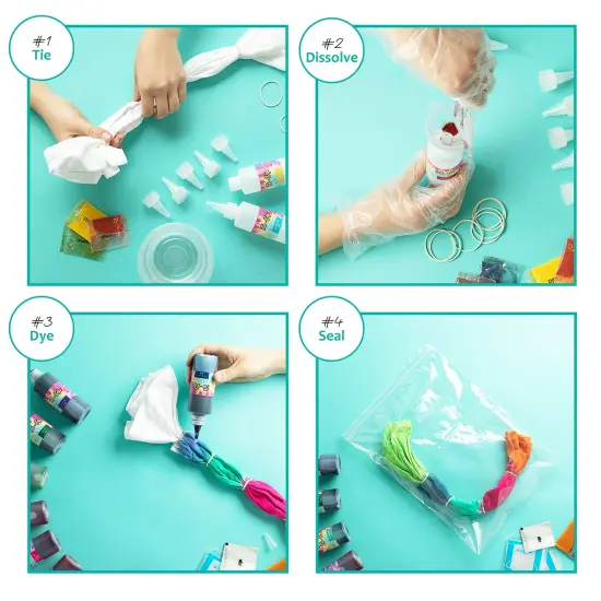 CraftBud DIY Tie Dye Kit {7}