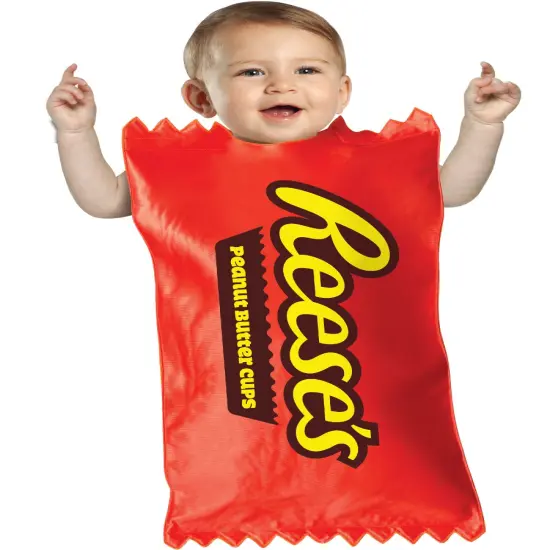 Child's Classic Reese's Cup Pack Chocolate Candy Baby Bunting Costume {1}