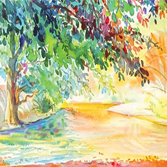 50 Sheets Watercolor Paper, Bulk, 140 Lb., White, 9" x 12" {6}