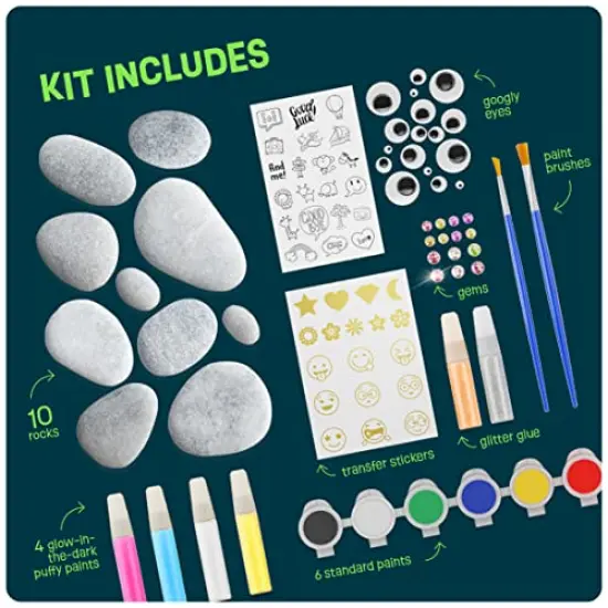 Glow in The Dark - Arts & Crafts Gifts for Boys and Girls Ages 4-12 - Craft Activities Kits - Creative Art Toys for 4, 5, 6, 7, 8, 9, 10, 11 & 12 Year Old Kids {6}