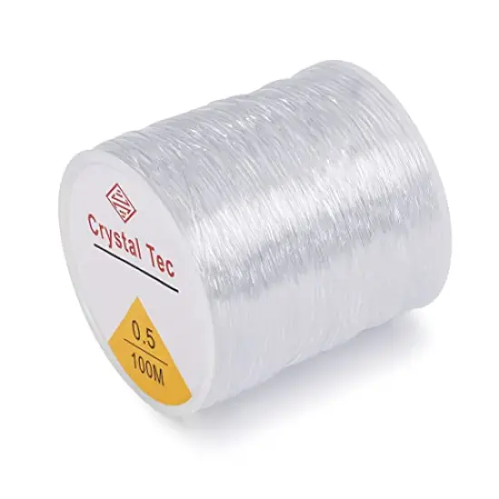 0.5mm Elastic Cord Beading Threads Stretch String Fibre Crafting Cords for Jewelry Making {2}