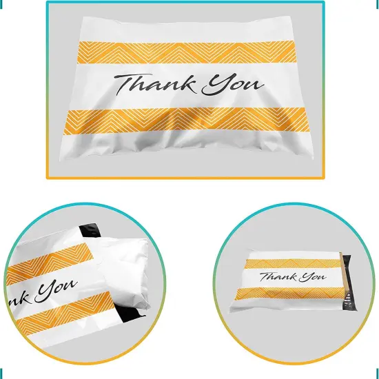 Glossy Design Poly Mailer Envelopes 10" x 13" Multi design, Weight 0.25 to 1 Ib {6}