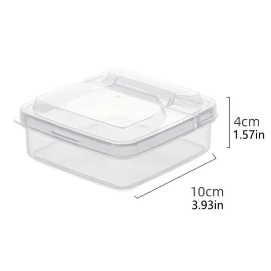 3Pcs Cheese Slice Storage Box Food Storage Container {1}