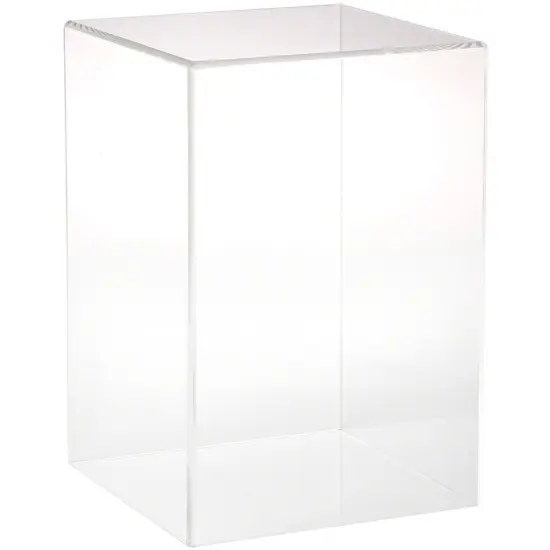 Plymor Clear Acrylic Display Case with No Base, 8" W x 8" D x 12" H {2}