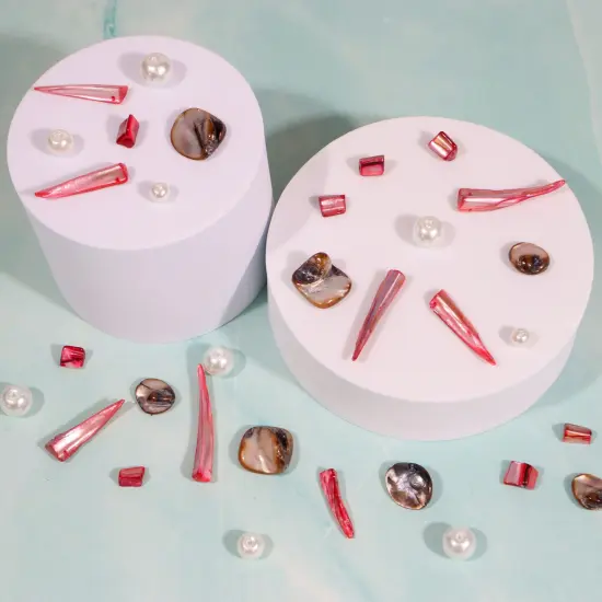 6 Packs of Mop Disk Shell Beads Pack of 100 {3}