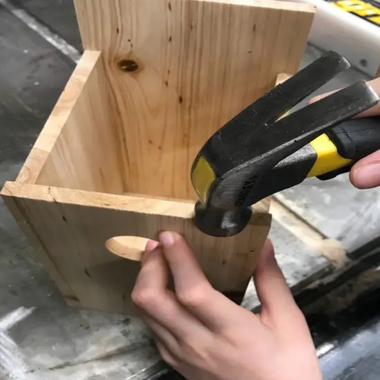 Kids DIY Birdhouse Kit - Inside Viewing Window {1}