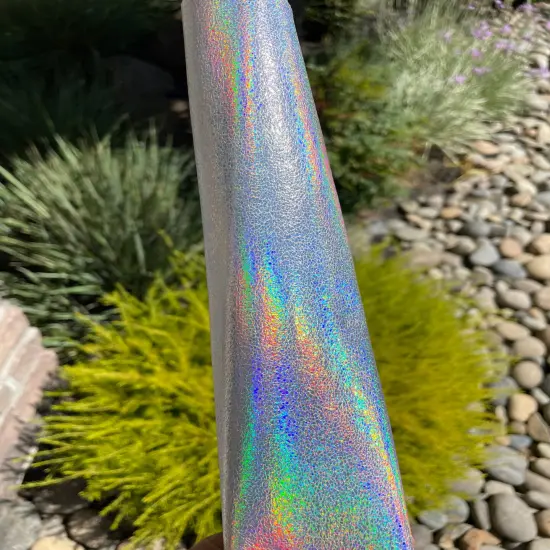 Silver holographic foil Vinyl (lightweight) {1}