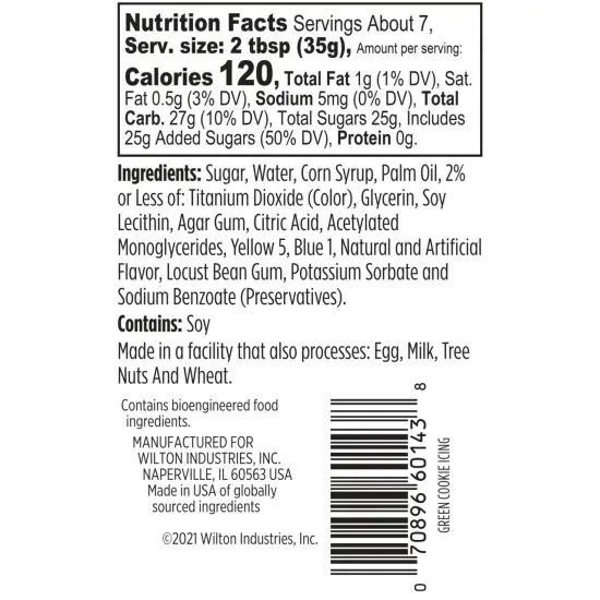 Green Cookie Icing, 9 oz. {3}