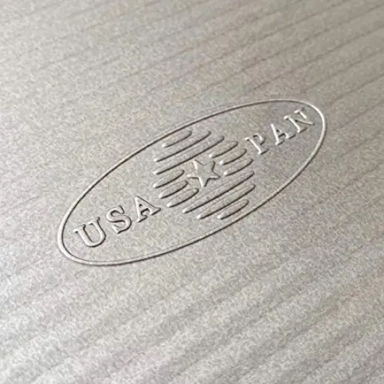 Bakeware Half Sheet Pan, Warp Resistant Nonstick Baking Pan, Made in the USA from Aluminized Steel 17 1/4 x12 1/4 x1 {3}