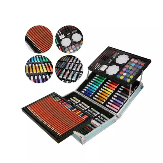 145/150 -Piece Art Drawing Set Kit {3}