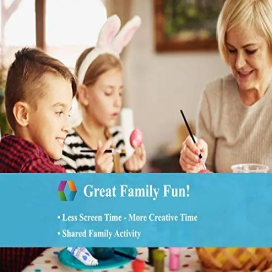 Watercolor Paint Set &ndash; Includes 13 Colors and 3 Brushes &ndash; Paint on Paper, Wood, Fabric, Ceramic & More | Portable and Washable | Great for Kids and Professional Artists {6}