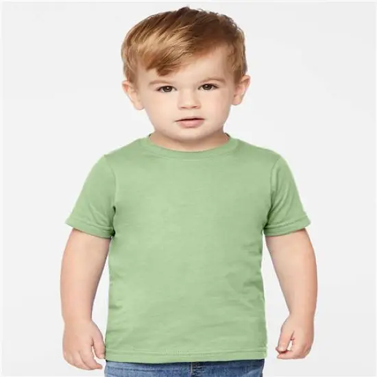 Rabbit Skins&reg; Toddler Fine Jersey Crewneck Short Sleeve Tee - 3321 Sage {1}