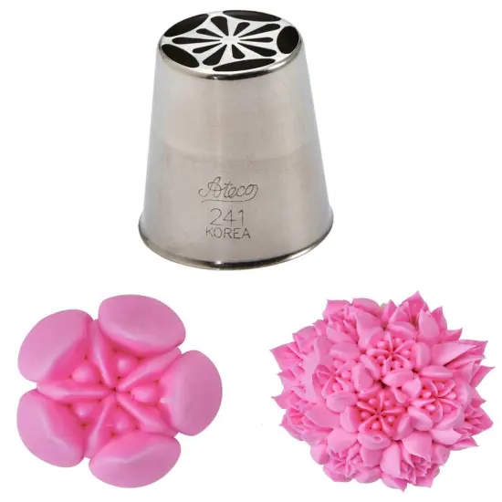 Flower Assortment Russian Decorating Tip Set, 4pc {3}