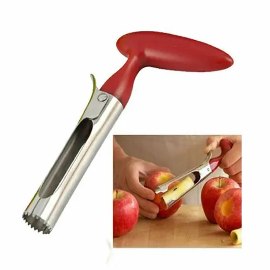 Kitcheniva Stainless Steel Kitchen Twist Fruit Core Remover 2 Pcs {2}