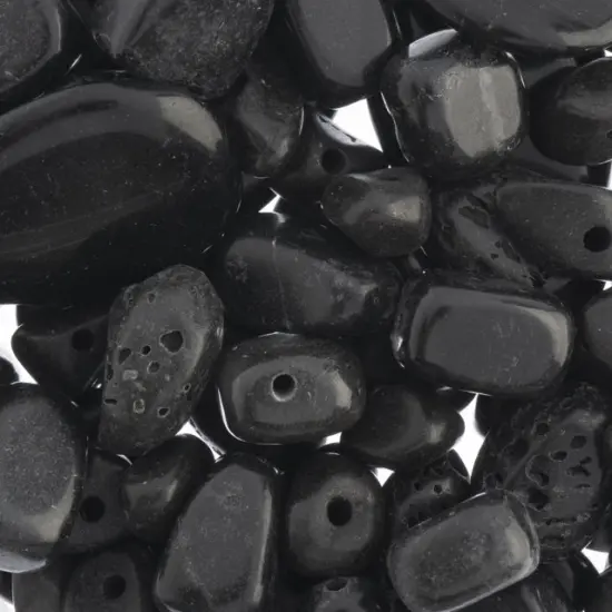 Earth's Jewels Lava Rock Natural Stone Bead Assortment {2}