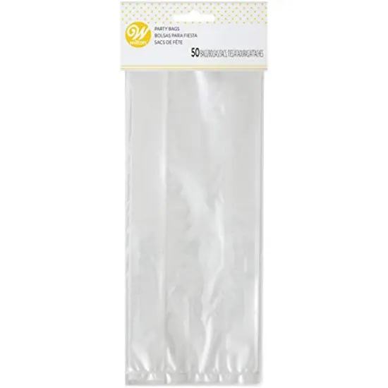 Party Bags 4"x9-1/2" (50/pkg-clear) {1}