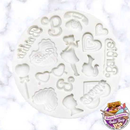 Doll Head Silicone Mold 15 Cavity {3}