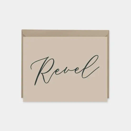 Revel Cards, Invitation Card, Event Card {6}