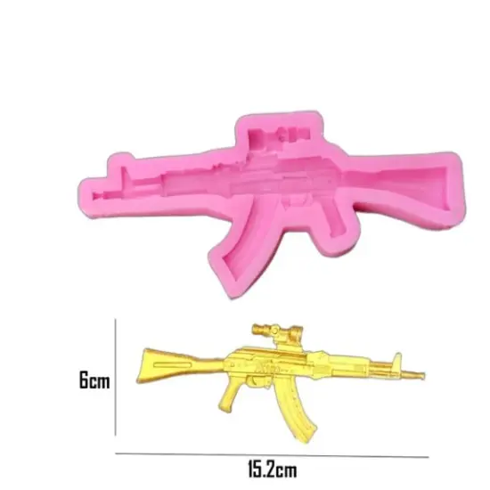 Gun Silicone Mold, Guns Silicone Mold Bundle {4}