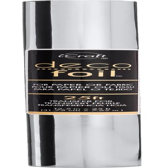 iCraft Deco Foil Transfer Sheet 12.5"X25' Roll {1}