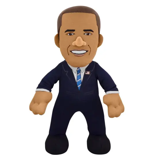 Bleacher Creatures Historical Figure President Barack Obama 10" Plush Figure {1}