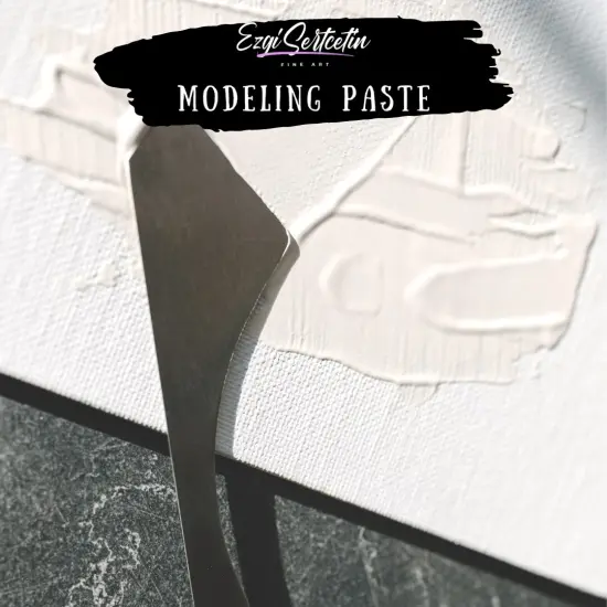Premium Modeling Paste | Molding Paste | Lightweight Product | Ideal for Artwork and DIY | Perfect Density | by Ezgi Sertcetin {6}