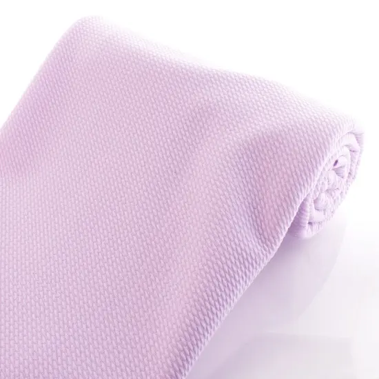 Solid 4 way Stretch Liverpool Bullet Fabric Light Lavender {3}