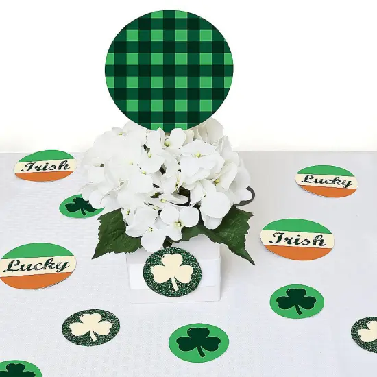 Big Dot of Happiness St. Patrick's Day - Saint Paddy's Day Party Giant Circle Confetti - Holiday Party Decorations - Large Confetti 27 Count {6}