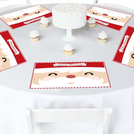 Big Dot of Happiness Jolly Santa Claus - Paper Christmas Party Coloring Sheets - Activity Placemats - Set of 16 {4}