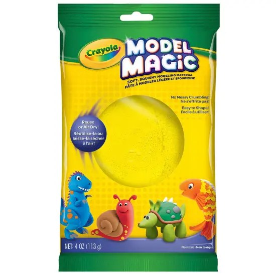 Crayola Model Magic 4oz-Yellow {1}