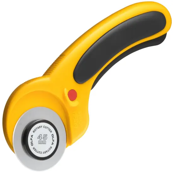 OLFA Ergonomic Rotary Cutter 45mm {5}