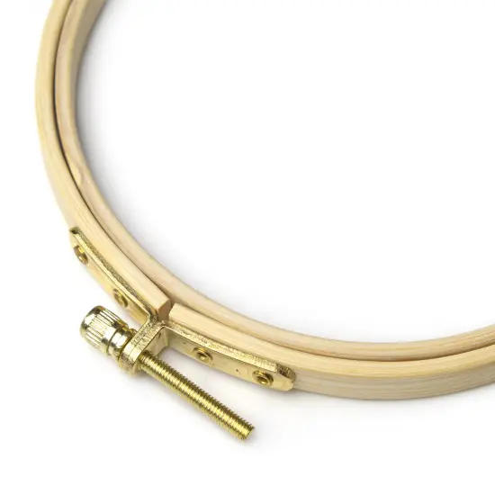 CousinDIY Natural Wood Hoop-5" {2}